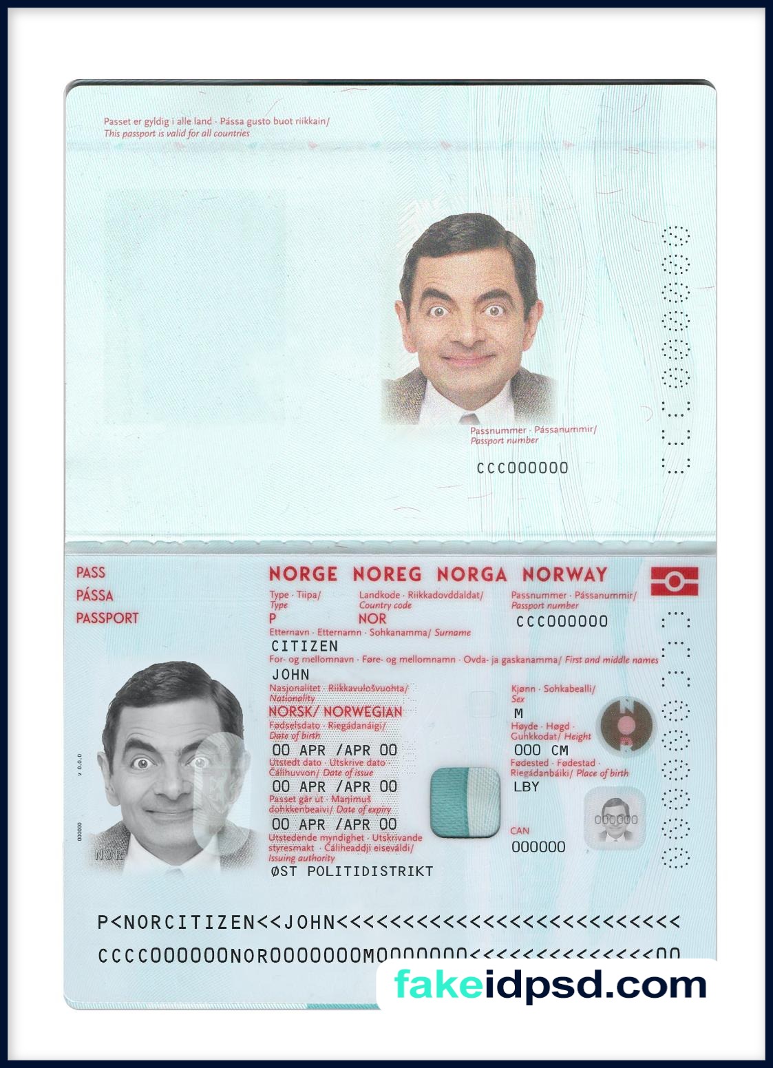 Passport [ Norway ]