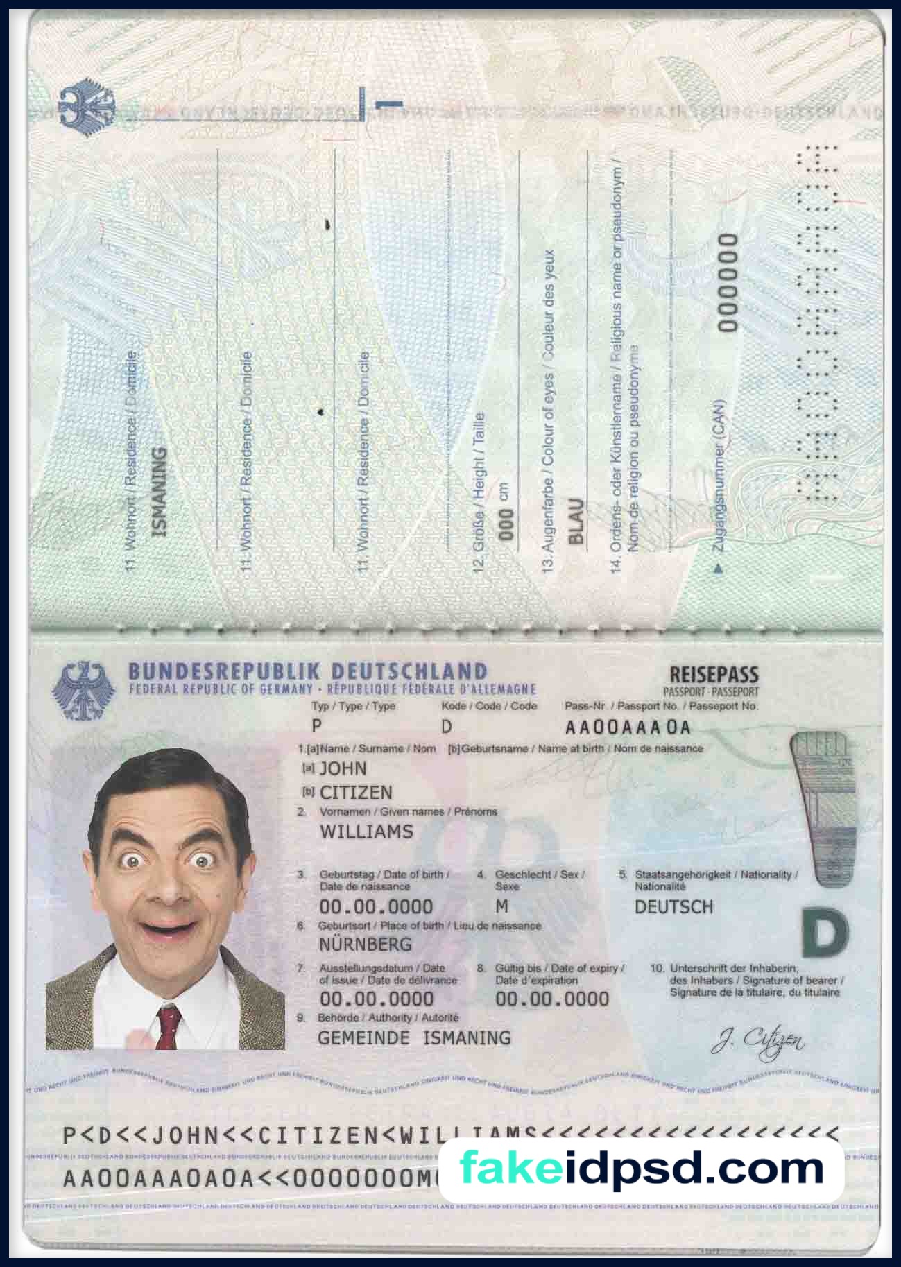 Passport [ Germany] NEW