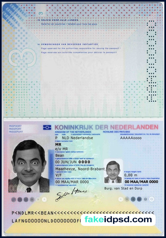 Netherlands Passport [NEW!]